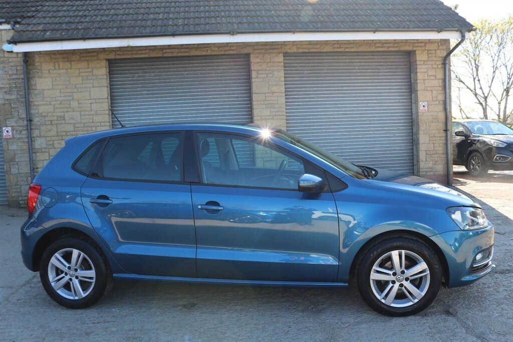 Volkswagen Polo 1.2 Tsi Bluemotion Tech Match Euro 6 Ss RF16AVC Blue #4