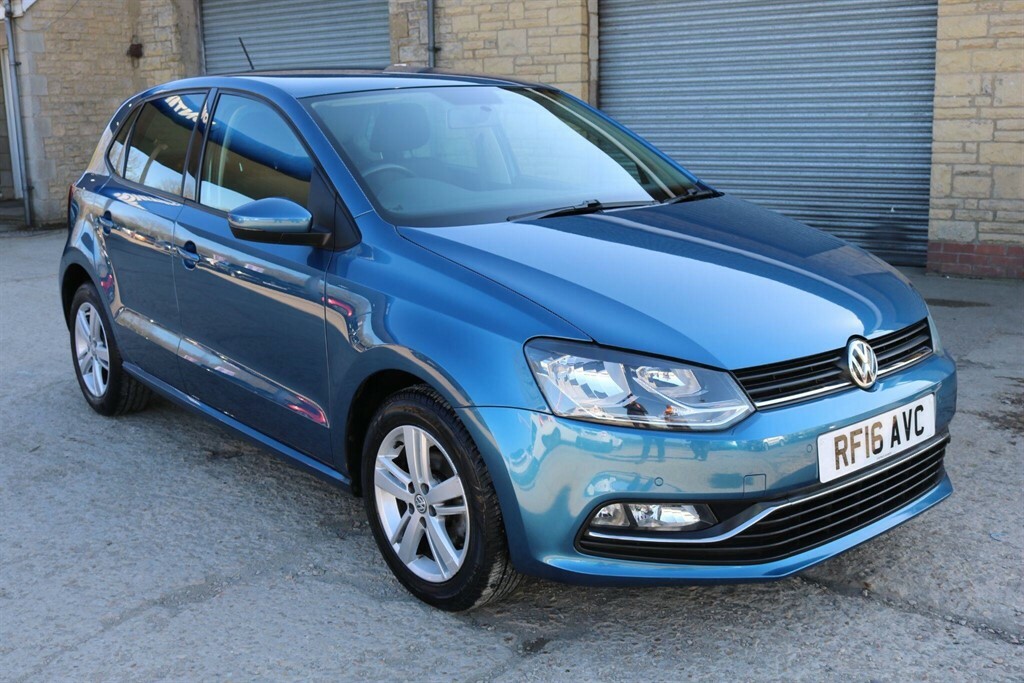 Volkswagen Polo 1.2 Tsi Bluemotion Tech Match Euro 6 Ss Blue