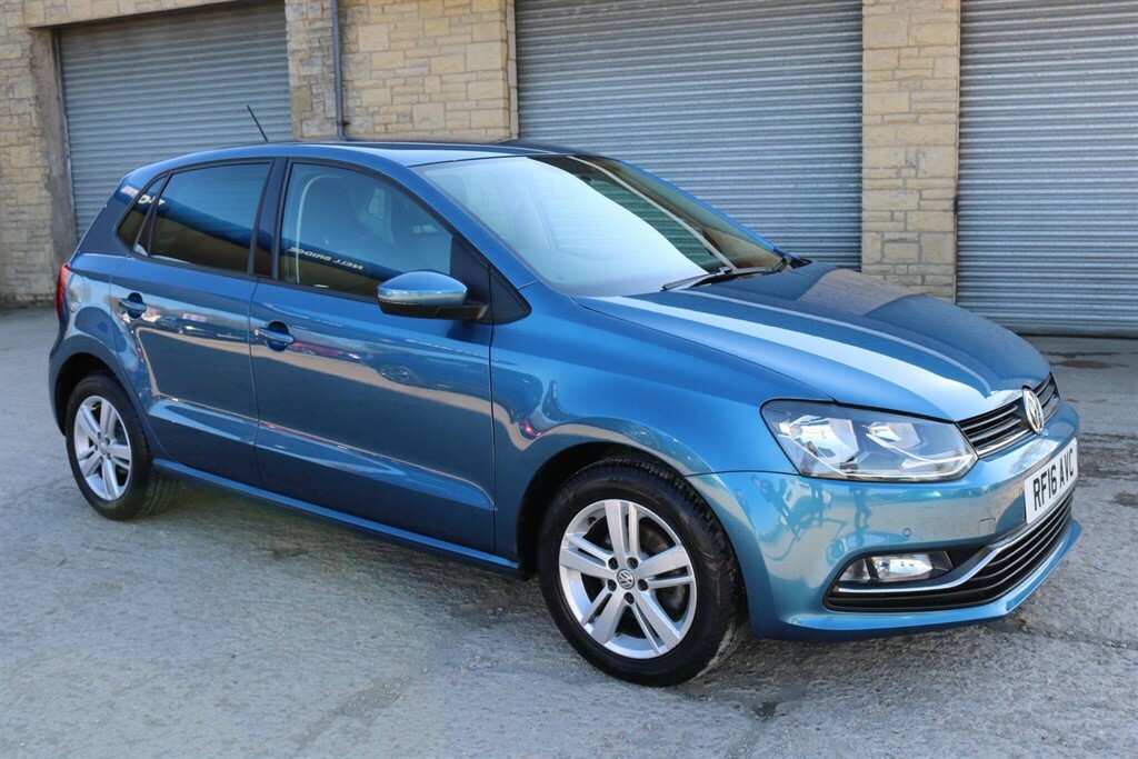 Volkswagen Polo 1.2 Tsi Bluemotion Tech Match Euro 6 Ss RF16AVC Blue #2