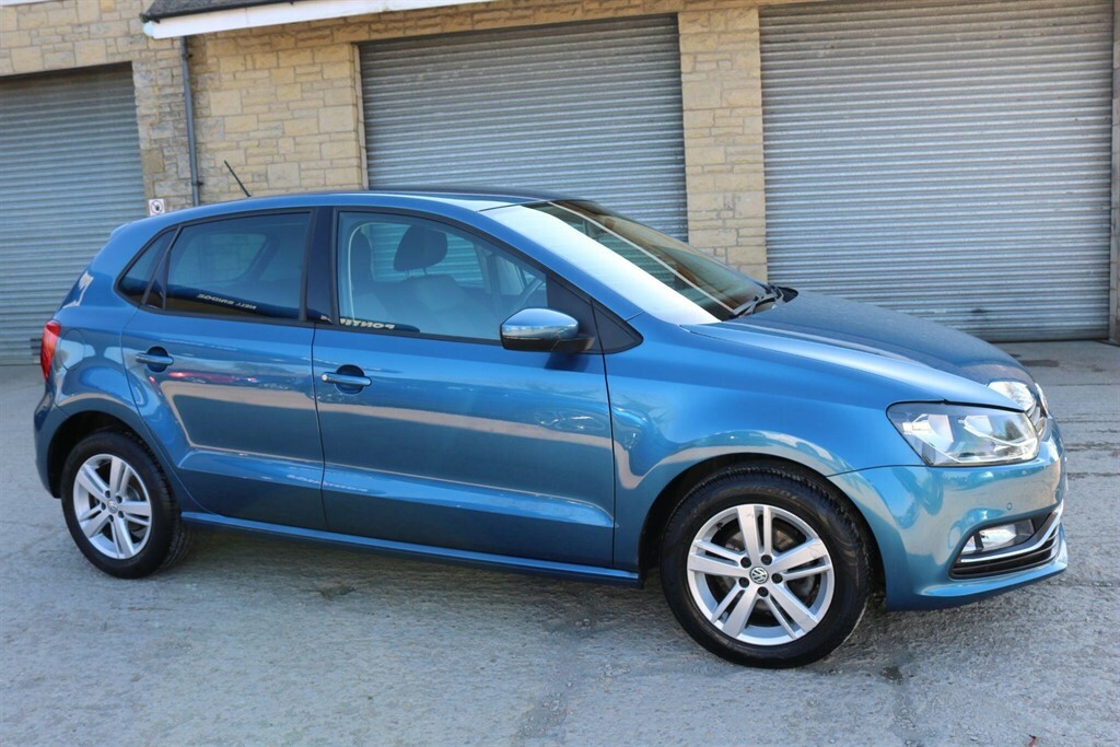 Volkswagen Polo 1.2 Tsi Bluemotion Tech Match Euro 6 Ss RF16AVC Blue #3