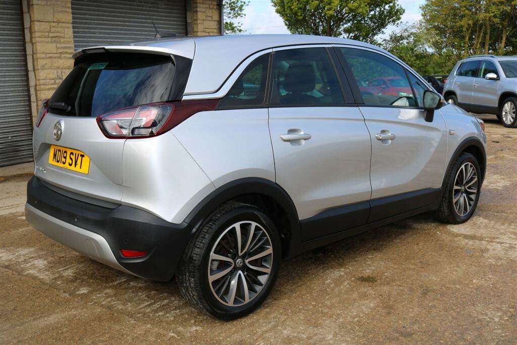 Vauxhall Crossland X 1.2 Elite Nav Euro 6 MD19SVT Silver #6