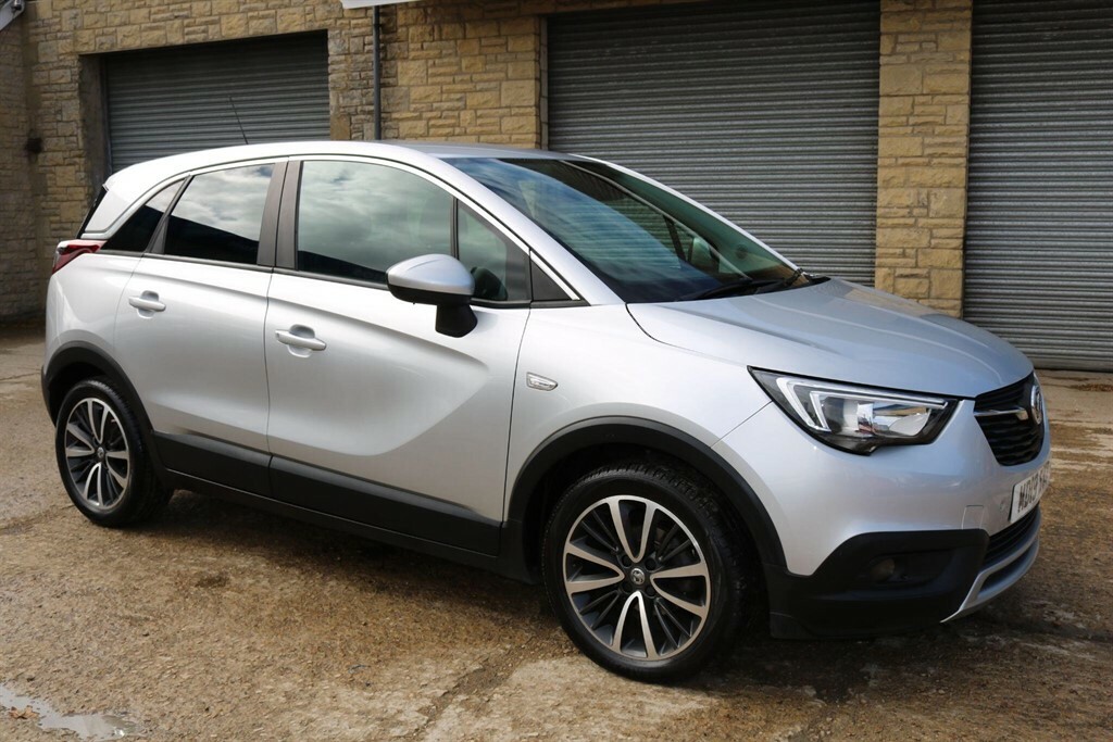 Vauxhall Crossland X 1.2 Elite Nav Euro 6 MD19SVT Silver #2
