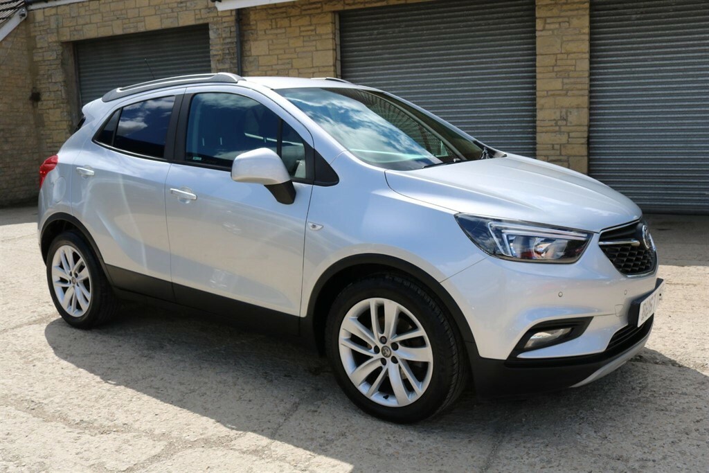 Vauxhall Mokka X 1.4I Turbo Ecotec Design Nav Euro 6 Ss BU67VBZ Silver #2