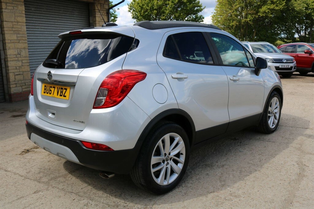 Vauxhall Mokka X 1.4I Turbo Ecotec Design Nav Euro 6 Ss BU67VBZ Silver #6