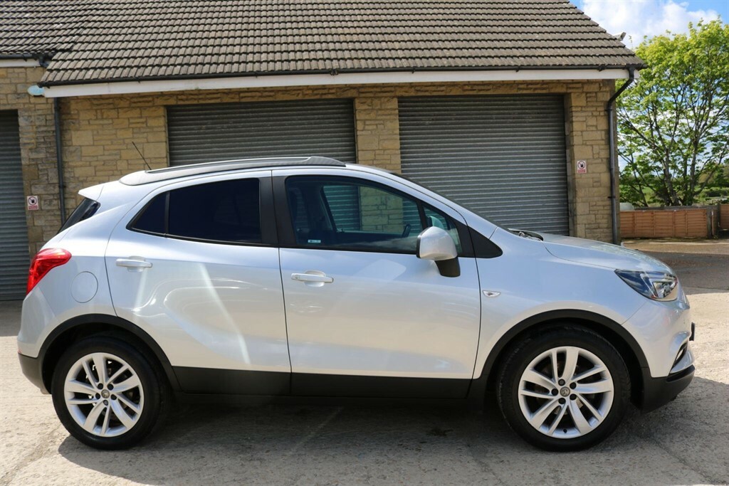 Vauxhall Mokka X 1.4I Turbo Ecotec Design Nav Euro 6 Ss BU67VBZ Silver #4