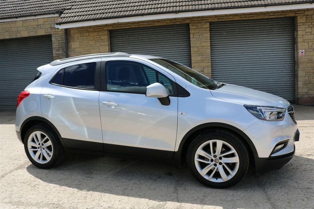 Vauxhall Mokka X 1.4I Turbo Ecotec Design Nav Euro 6 Ss BU67VBZ Silver #3