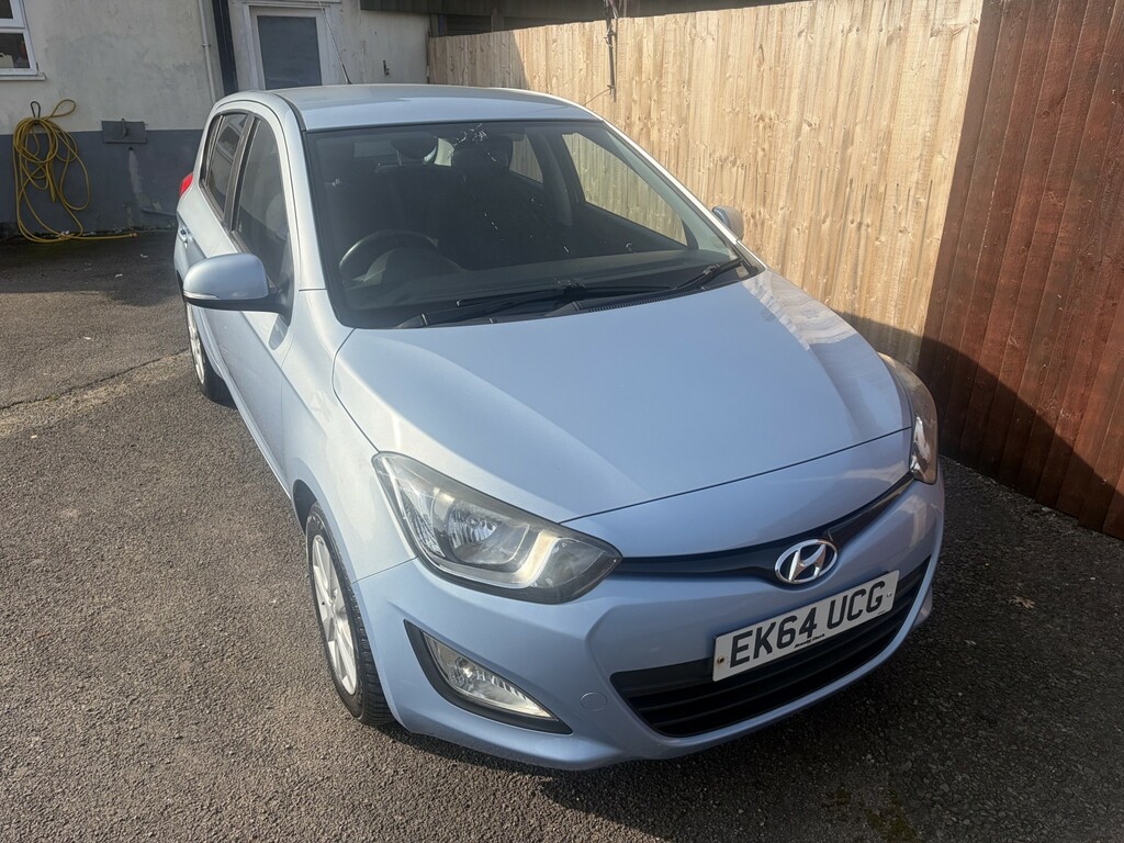 Hyundai I20 Hatchback 1.2 Active 2014 EK64UCG Blue #4