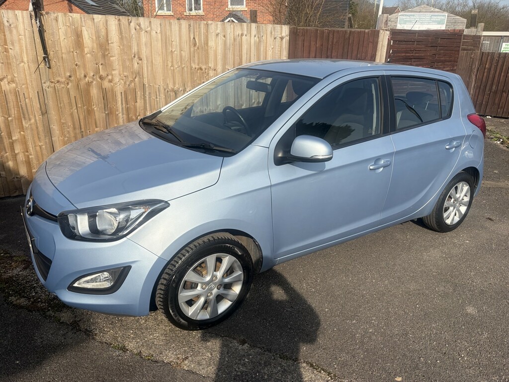 Hyundai I20 Hatchback 1.2 Active 2014 EK64UCG Blue #5