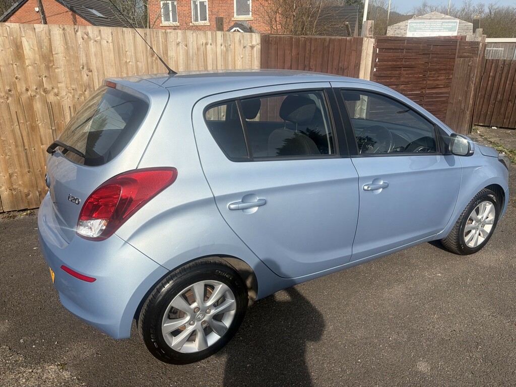 Hyundai I20 Hatchback 1.2 Active 2014 EK64UCG Blue #3