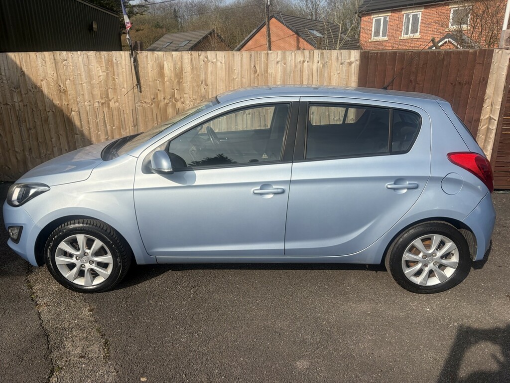 Hyundai I20 Hatchback 1.2 Active 2014 EK64UCG Blue #6