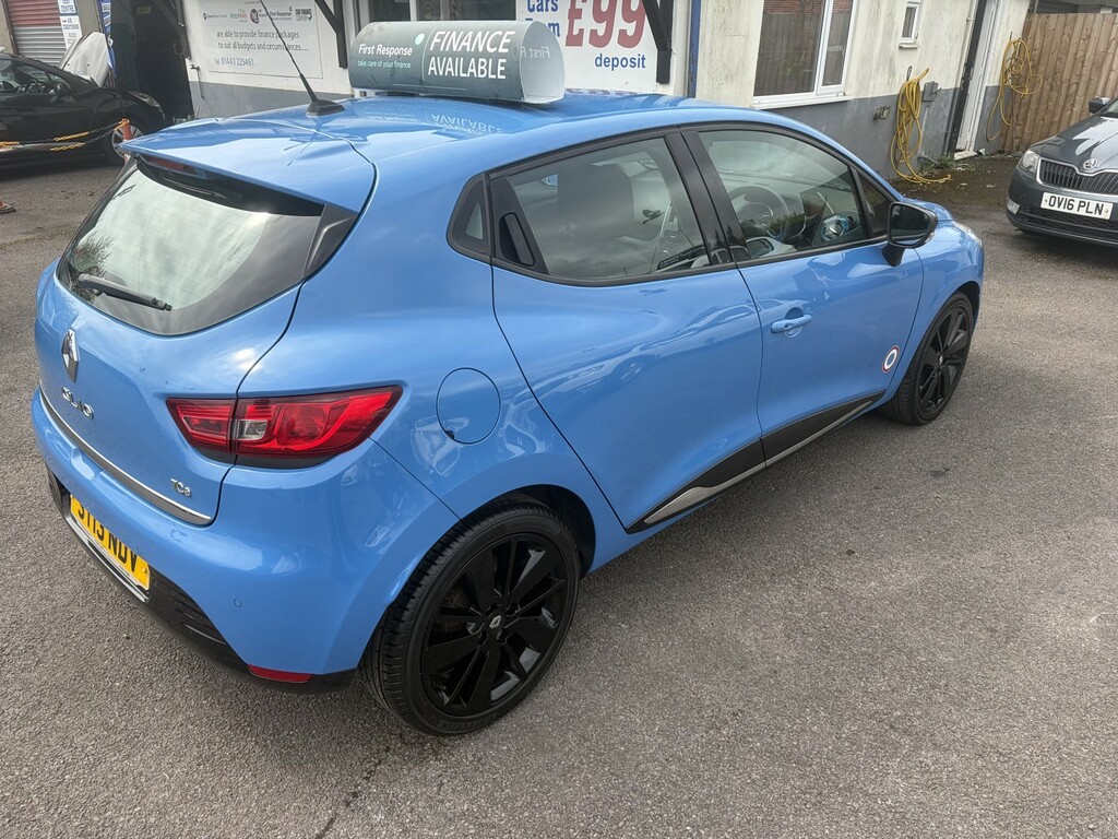 Renault Clio Hatchback 0.9 Tce Dynamique S Medianav 2013 ST13NDV Blue #3