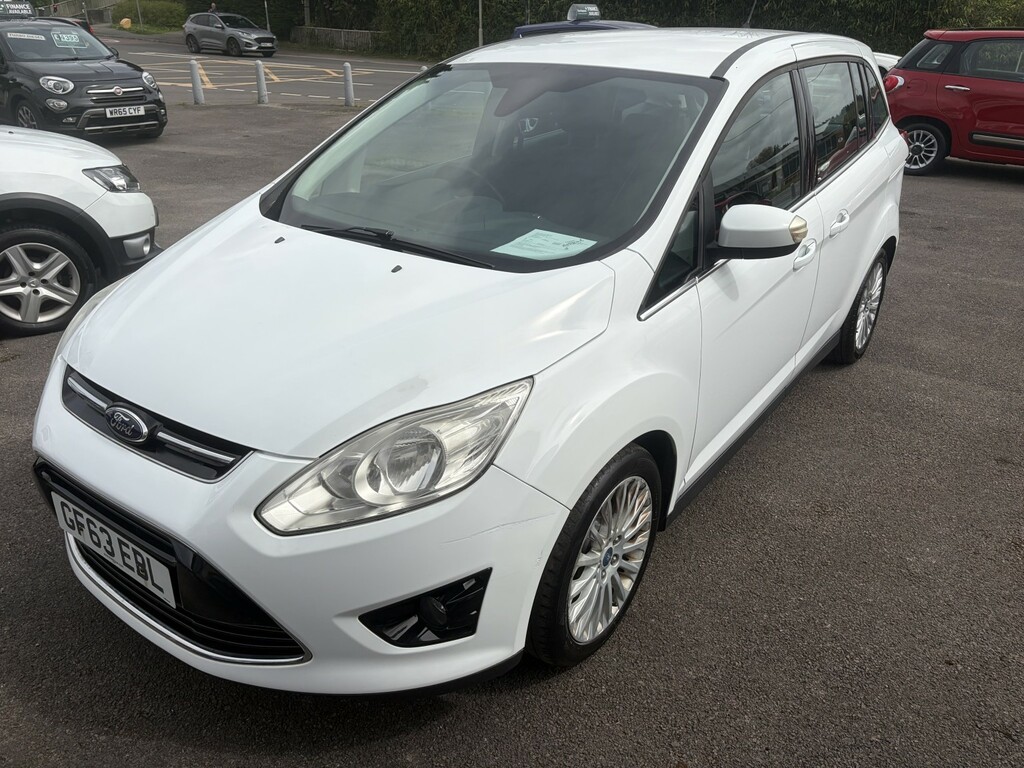 Ford Grand C-Max 1.6 Tdci Titanium GF63EBL White #5