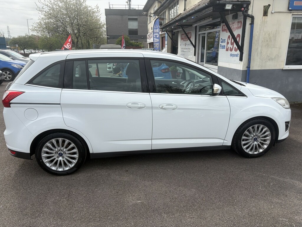 Ford Grand C-Max 1.6 Tdci Titanium GF63EBL White #2