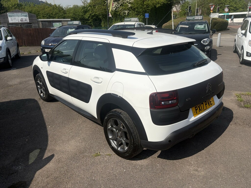 Citroen C4 Cactus Hatchback 1.2 Puretech Feel 2017 PX17PVE White #6