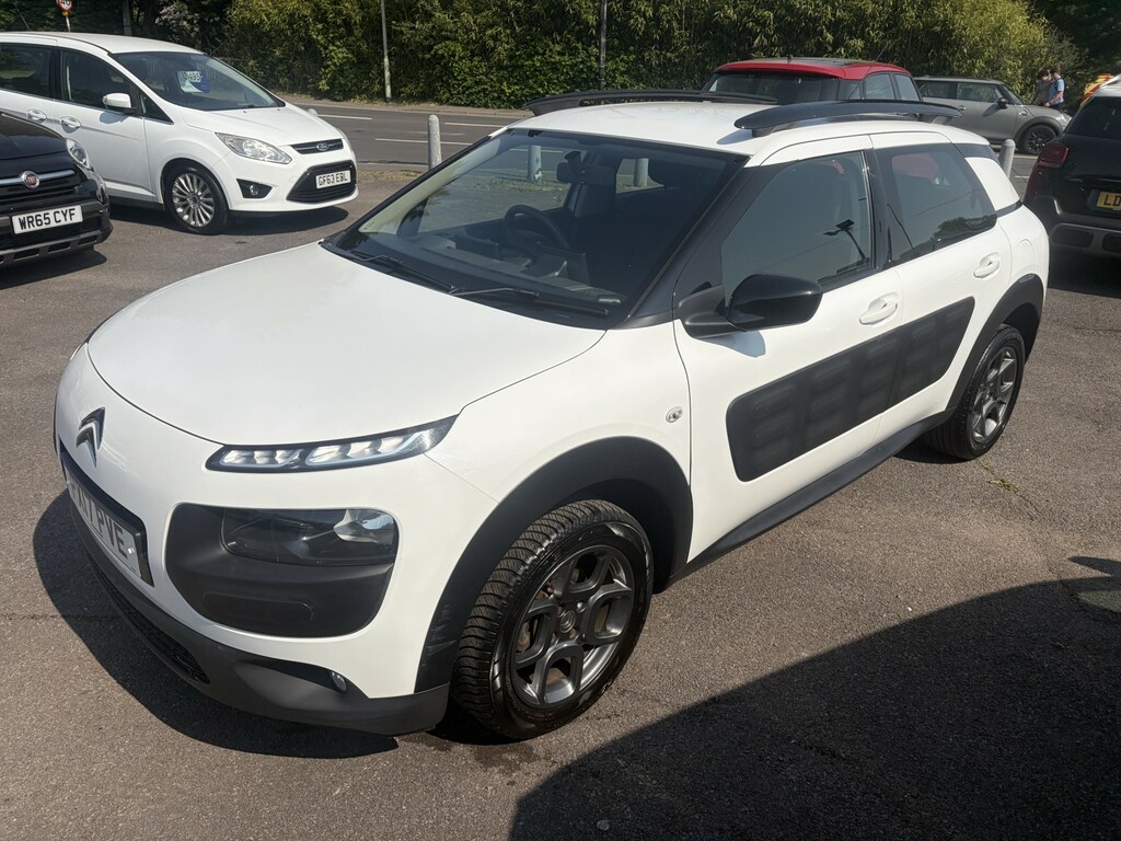 Citroen C4 Cactus Hatchback 1.2 Puretech Feel 2017 PX17PVE White #5