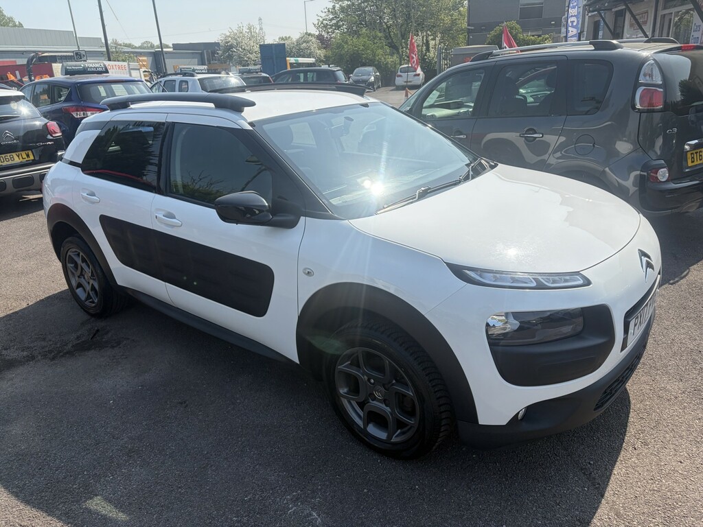 Citroen C4 Cactus Hatchback 1.2 Puretech Feel 2017 PX17PVE White #2