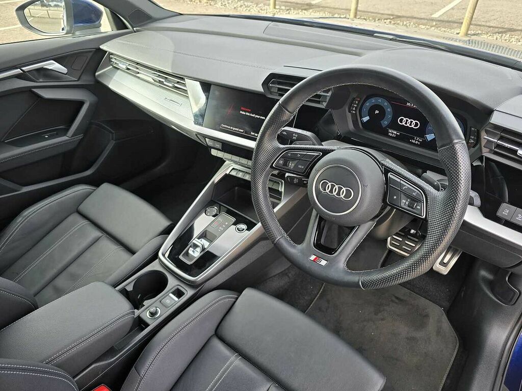 Audi A3 Sportback S Line 35 Tfsi 150 Ps S Tronic - 2024 YO73KBP Blue #6