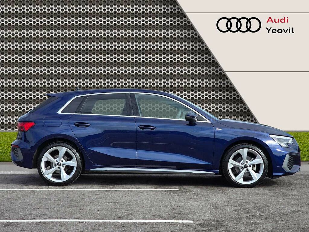 Audi A3 Sportback S Line 35 Tfsi 150 Ps S Tronic - 2024 YO73KBP Blue #4