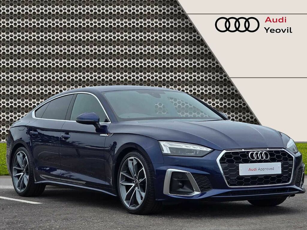 Audi A5 S Line 35 Tdi 163 Ps S Tronic - 2023 Blue