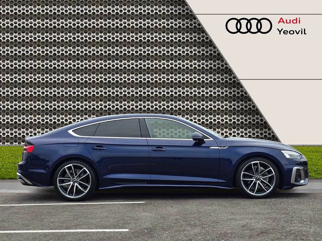Audi A5 S Line 35 Tdi 163 Ps S Tronic - 2023 WR23EJO Blue #4
