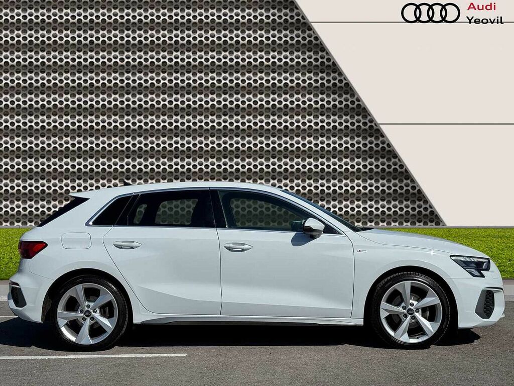 Audi A3 Sportback S Line 35 Tfsi 150 Ps S Tronic - 2023 GD23WKM White #4