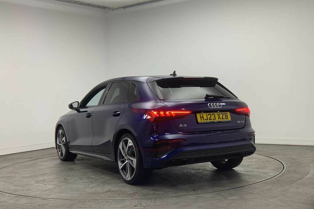 Audi A3 Sportback Edition 1 35 Tdi 150 Ps S Tronic - 2023 HJ23XZB Blue #3
