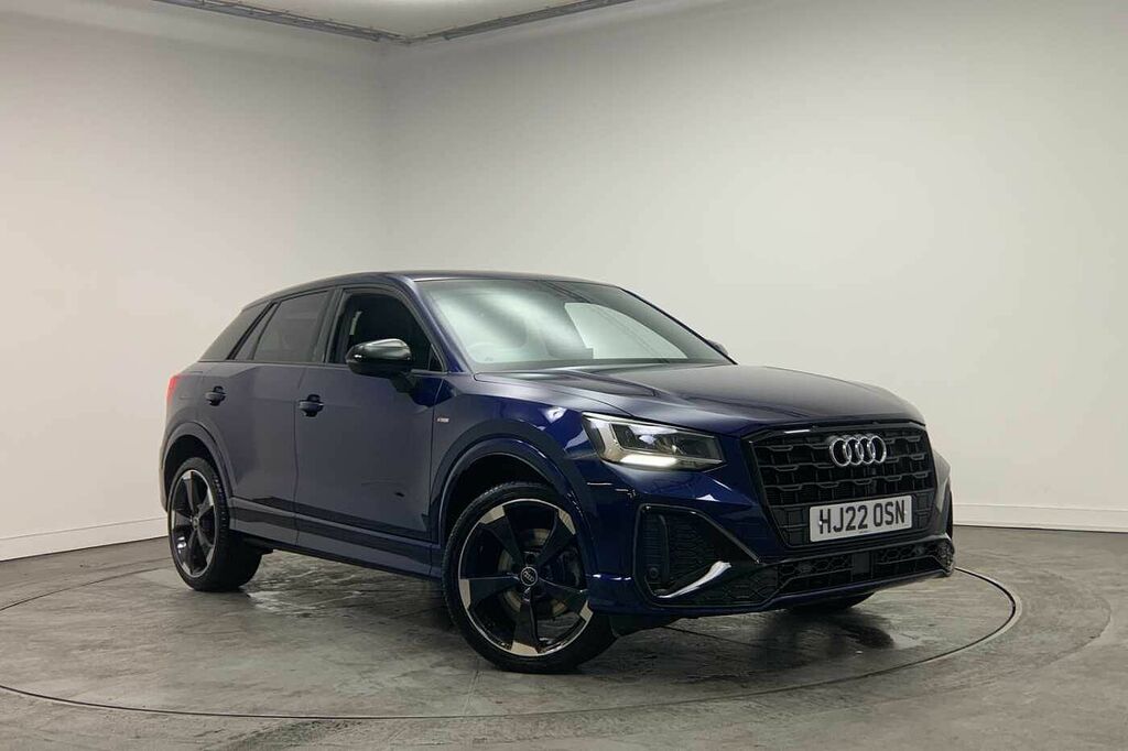 Audi Q2 Black Edition 35 Tfsi 150 Ps S Tronic - 2022 Blue