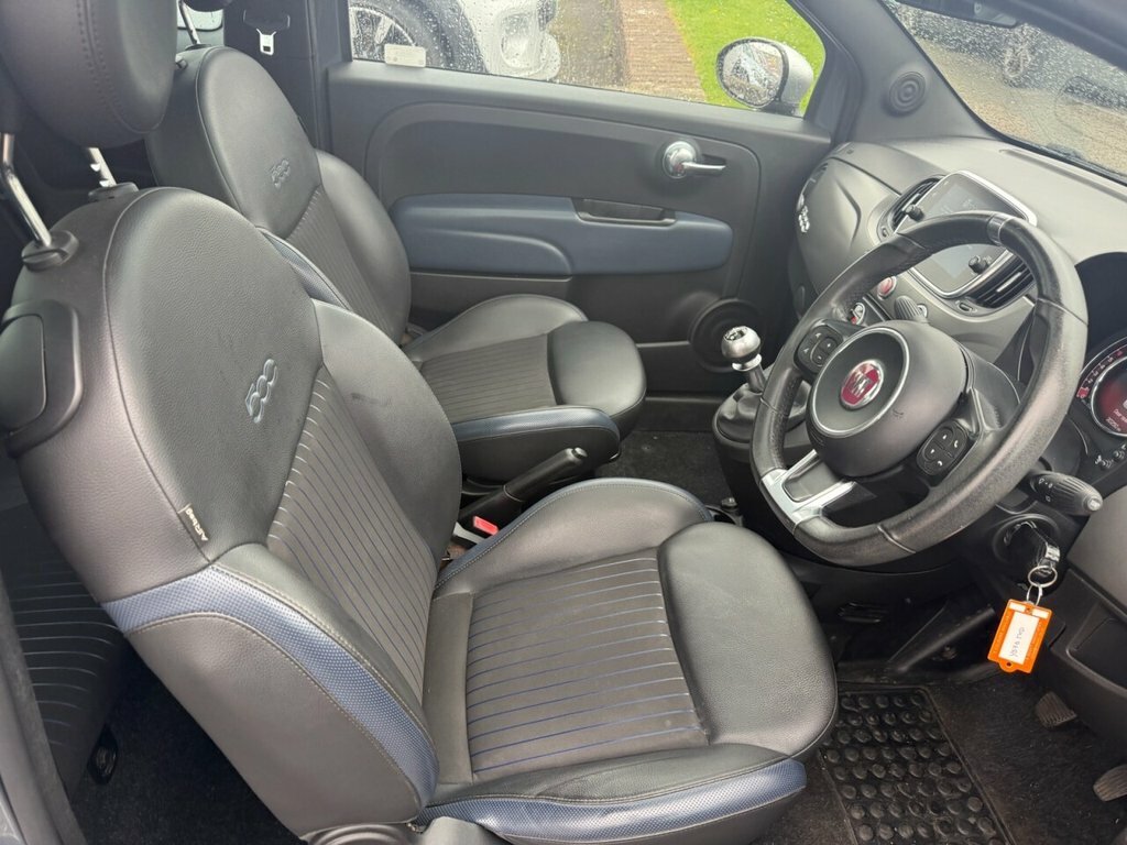 Fiat 500 1L Rock Star YJ70TKD Grey #3