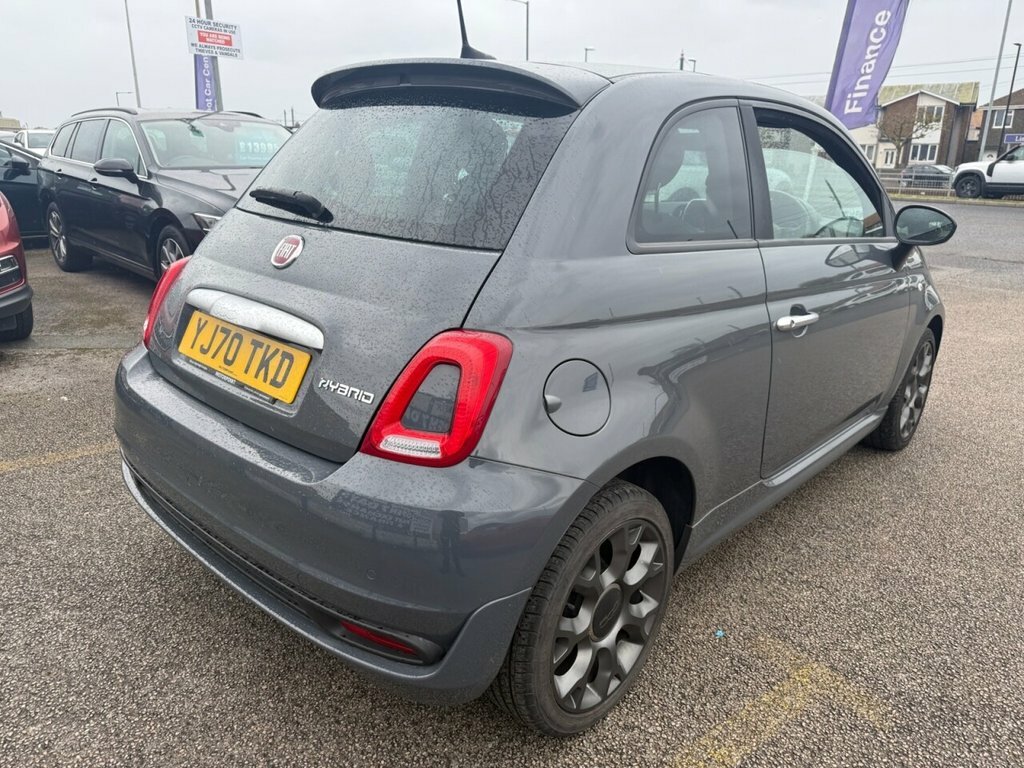 Fiat 500 1L Rock Star YJ70TKD Grey #5