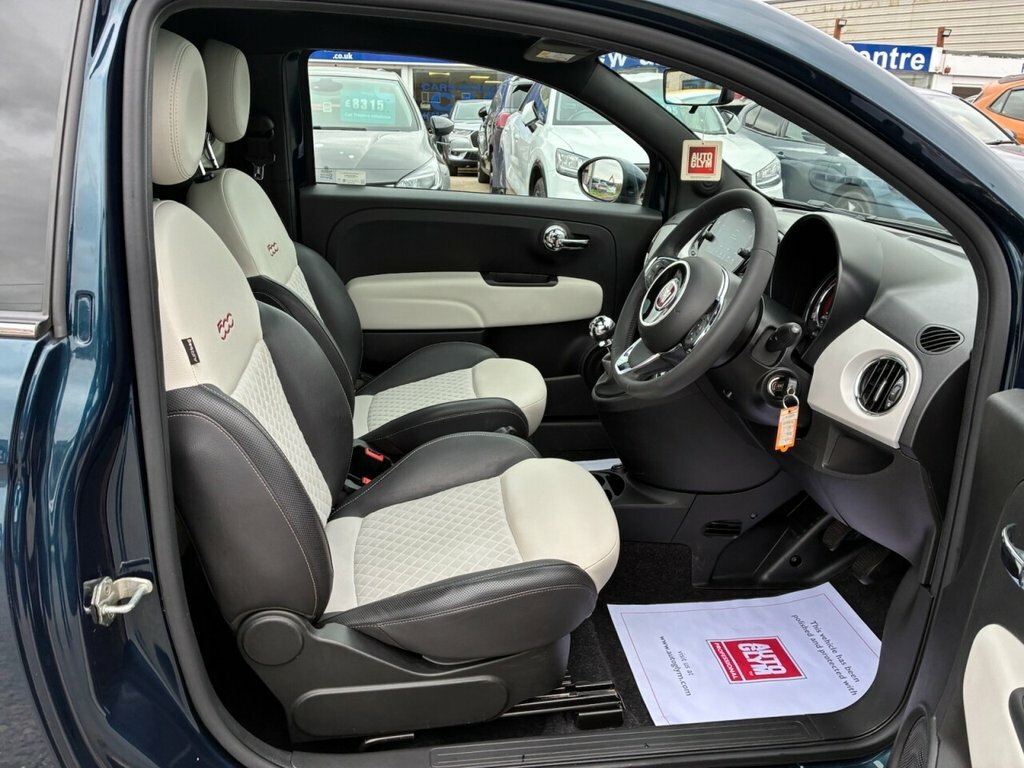 Fiat 500 1L Star YH71WCD Blue #3