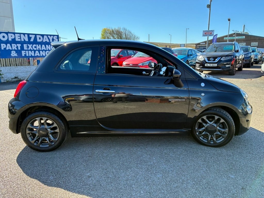 Fiat 500 1L Hey Google YS71HNL Black #4