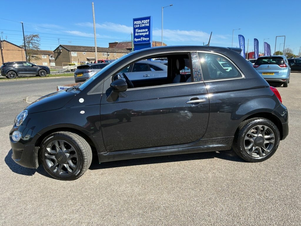 Fiat 500 1L Hey Google YS71HNL Black #3