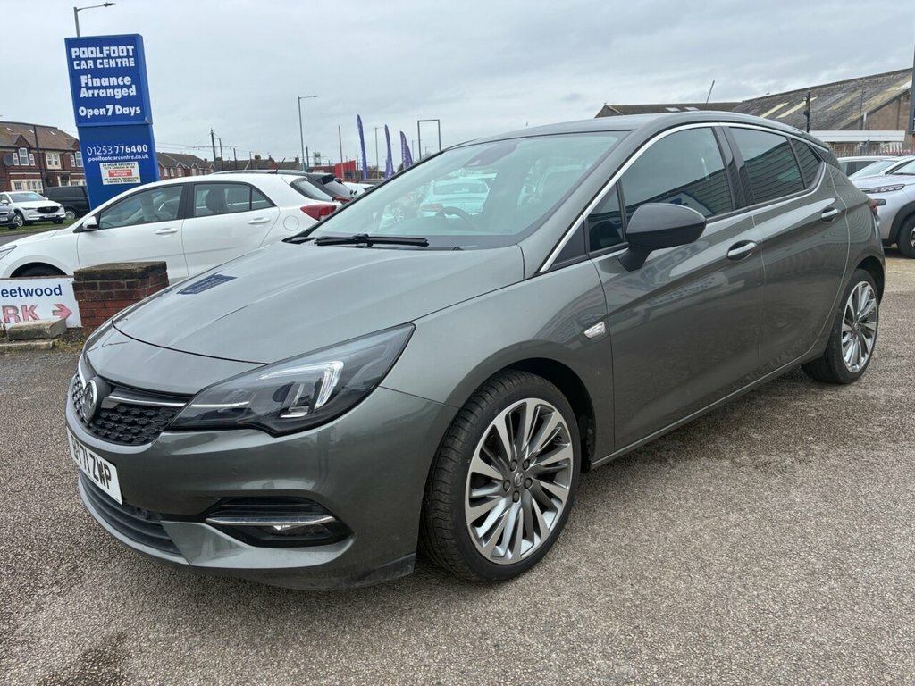 Vauxhall Astra 1.2L Griffin Edition Grey