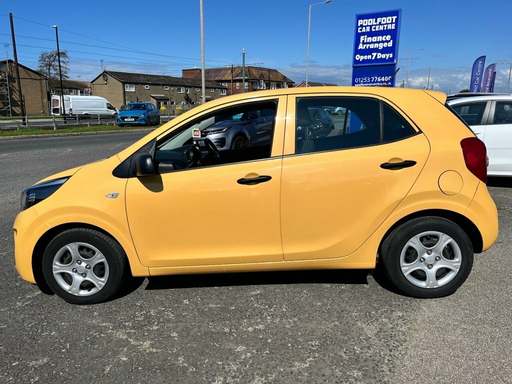 Kia Picanto 1L 1 CP21JZU Yellow #4