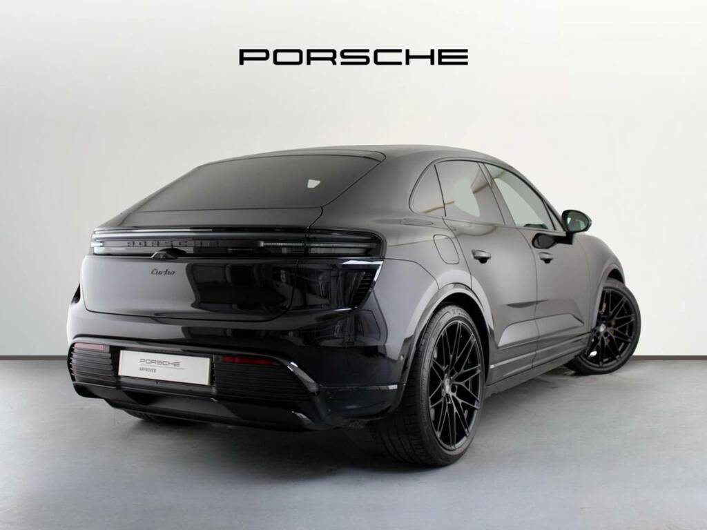 Porsche Macan Turbo Electric  Black #3