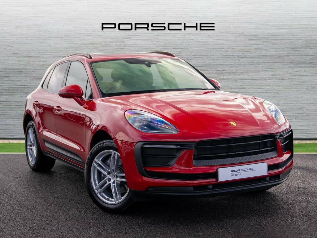 Porsche Macan Suv Red