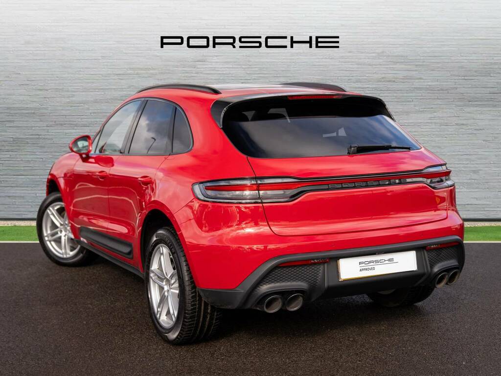 Porsche Macan Suv Red #3