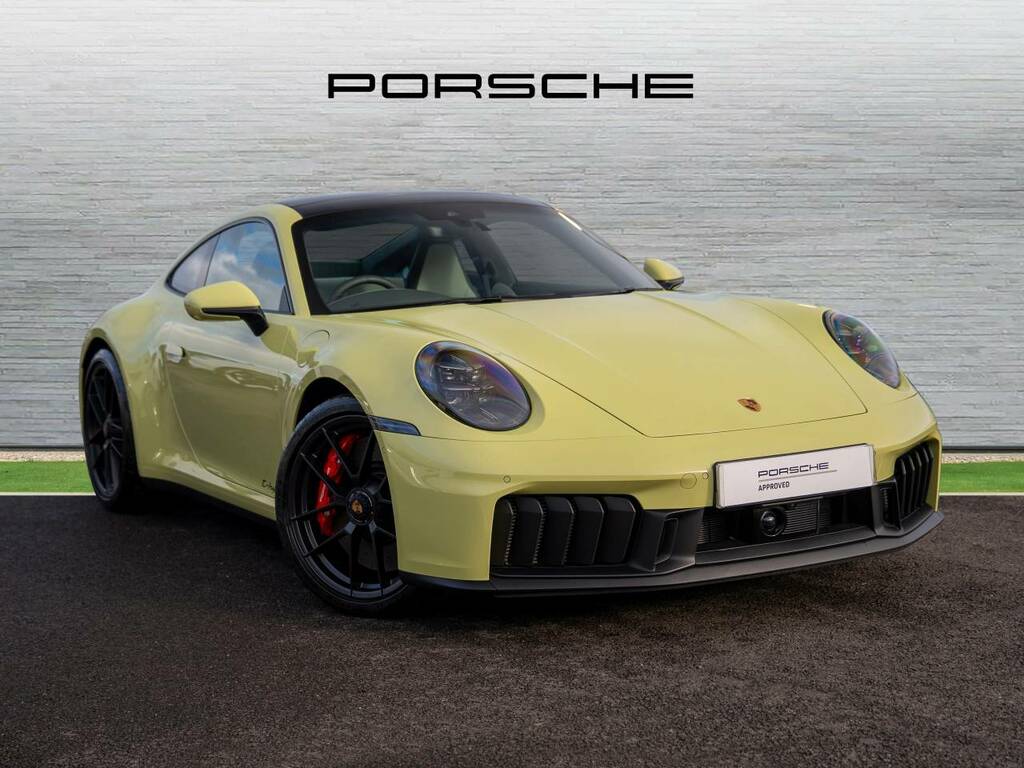 Porsche 911 Carrera 4 Gts Yellow
