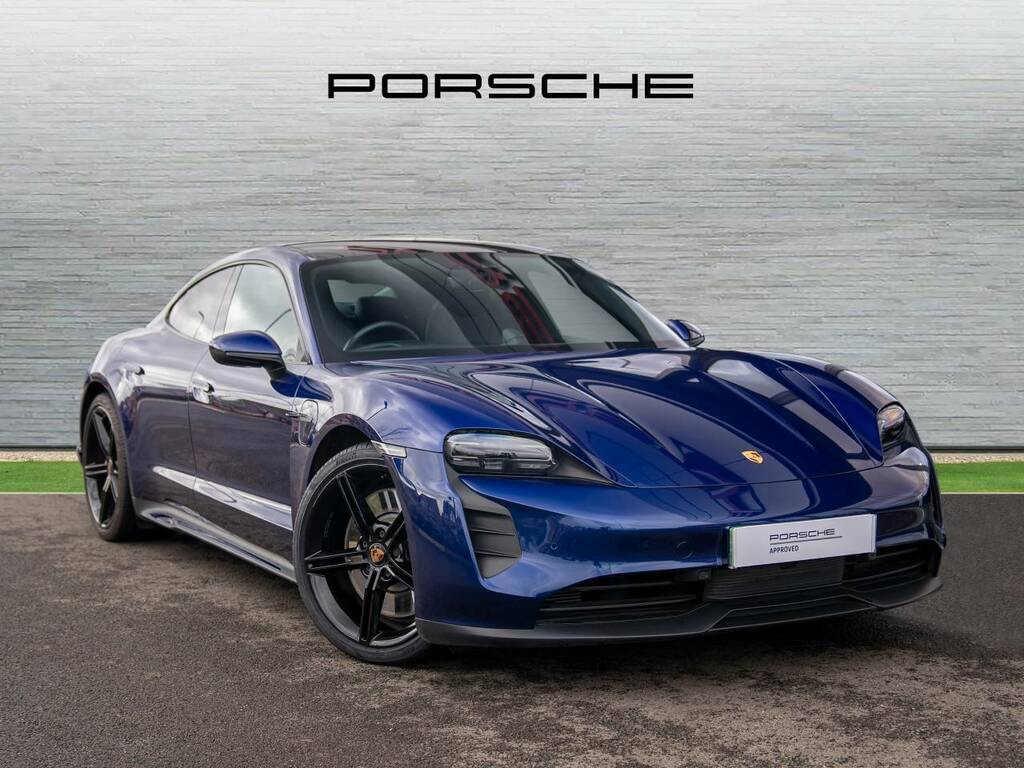 Porsche Taycan 4S Blue