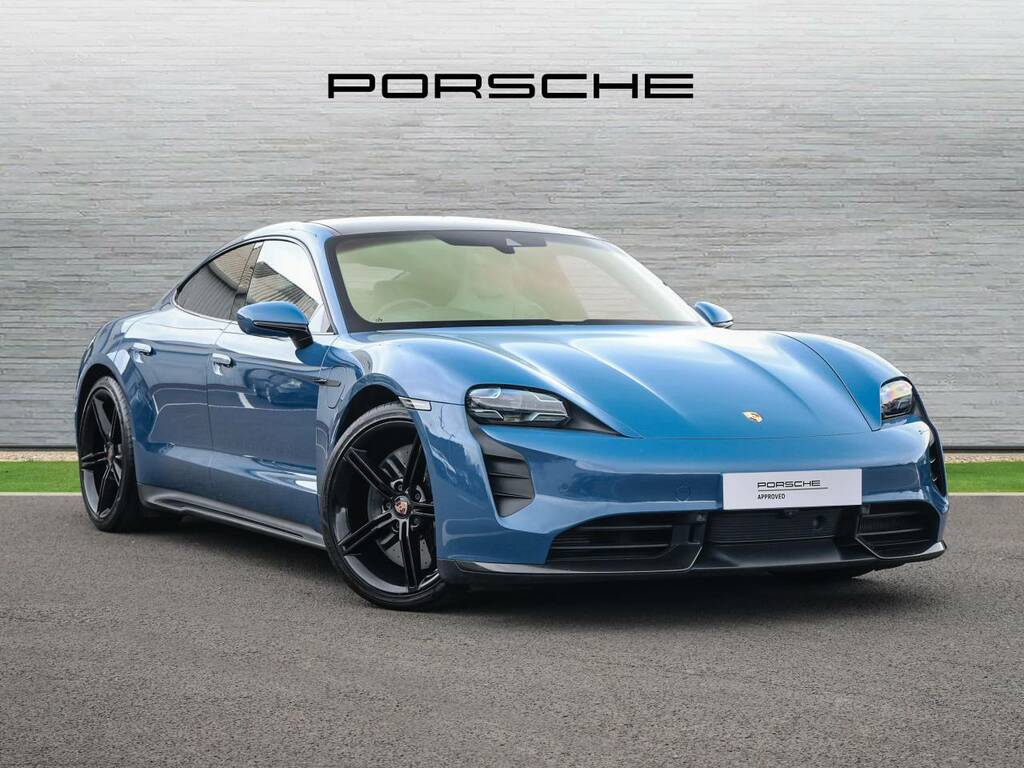 Porsche Taycan Turbo S Blue