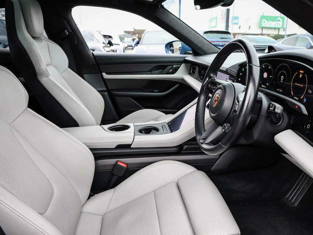 Porsche Taycan Turbo S Blue #5