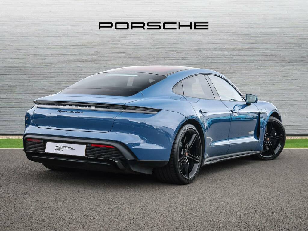 Porsche Taycan Turbo S Blue #3