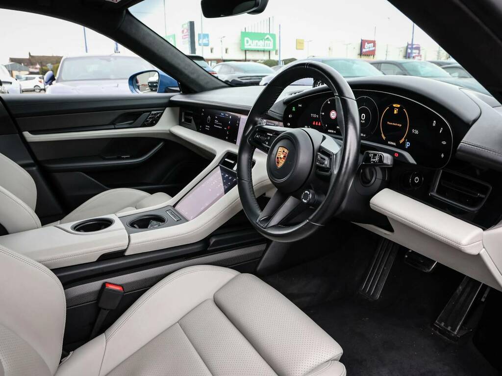 Porsche Taycan Turbo S Blue #4