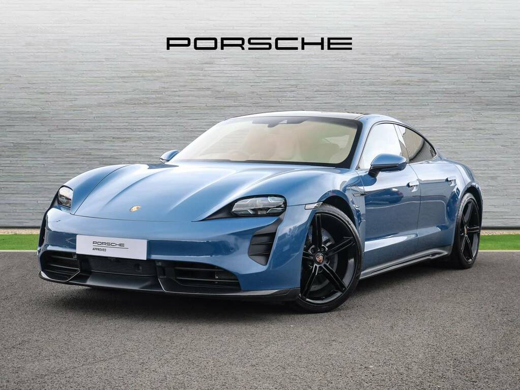 Porsche Taycan Turbo S Blue #2