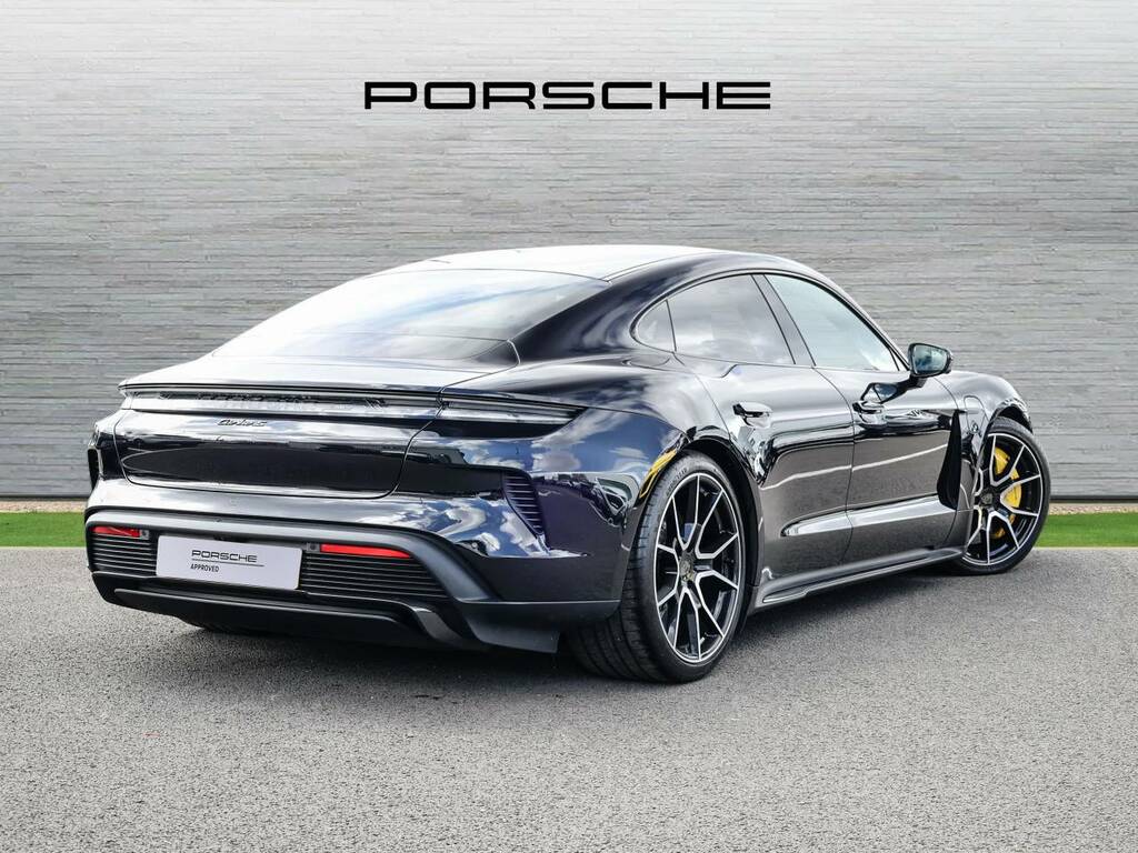 Porsche Taycan Turbo S Black #3