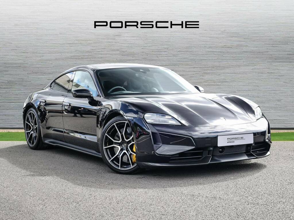 Porsche Taycan Turbo S Black