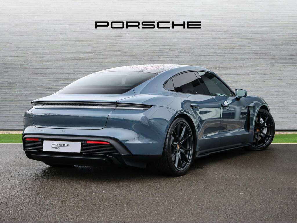 Porsche Taycan Gts Blue #3