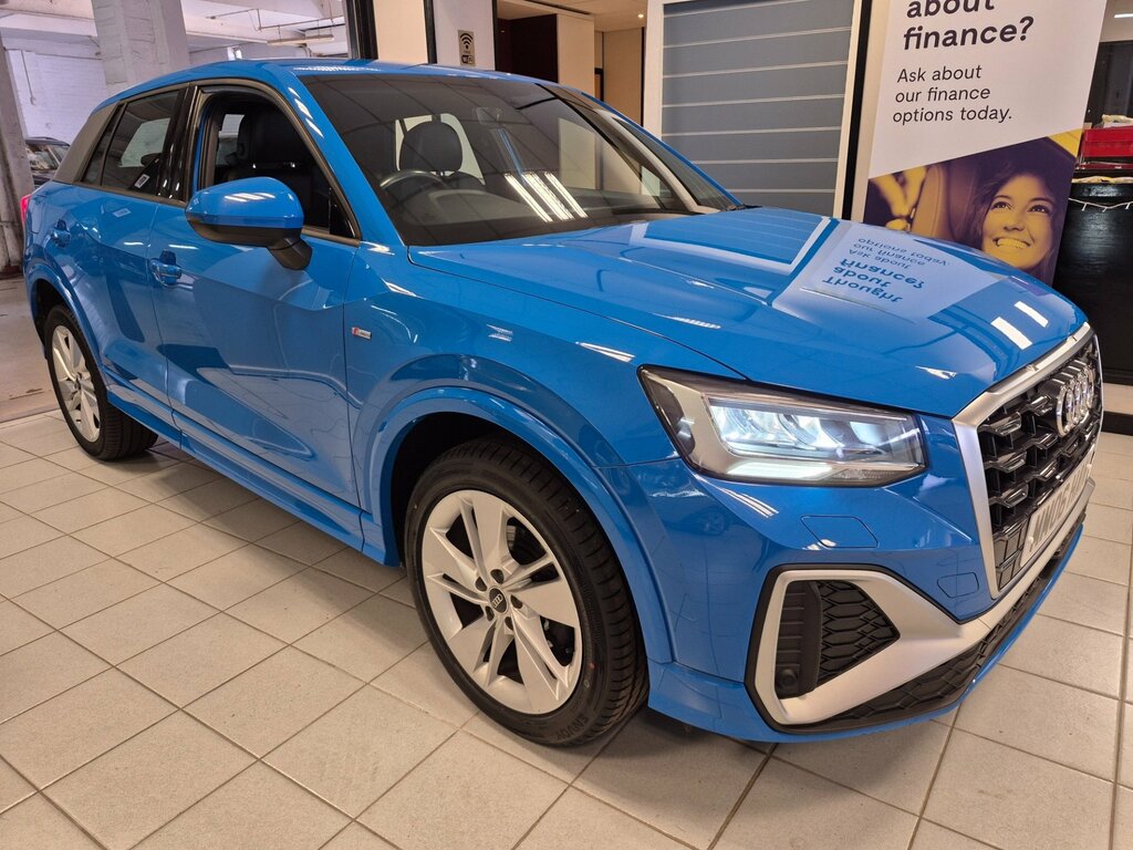 Audi Q2 1.5 Tfsi Cod 35 S Line Suv Euro Blue