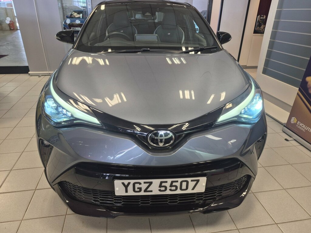 Toyota C-Hr 1.8 Vvt-h Gr Sport Suv Hybrid Cvt Euro YGZ5507 Grey #4