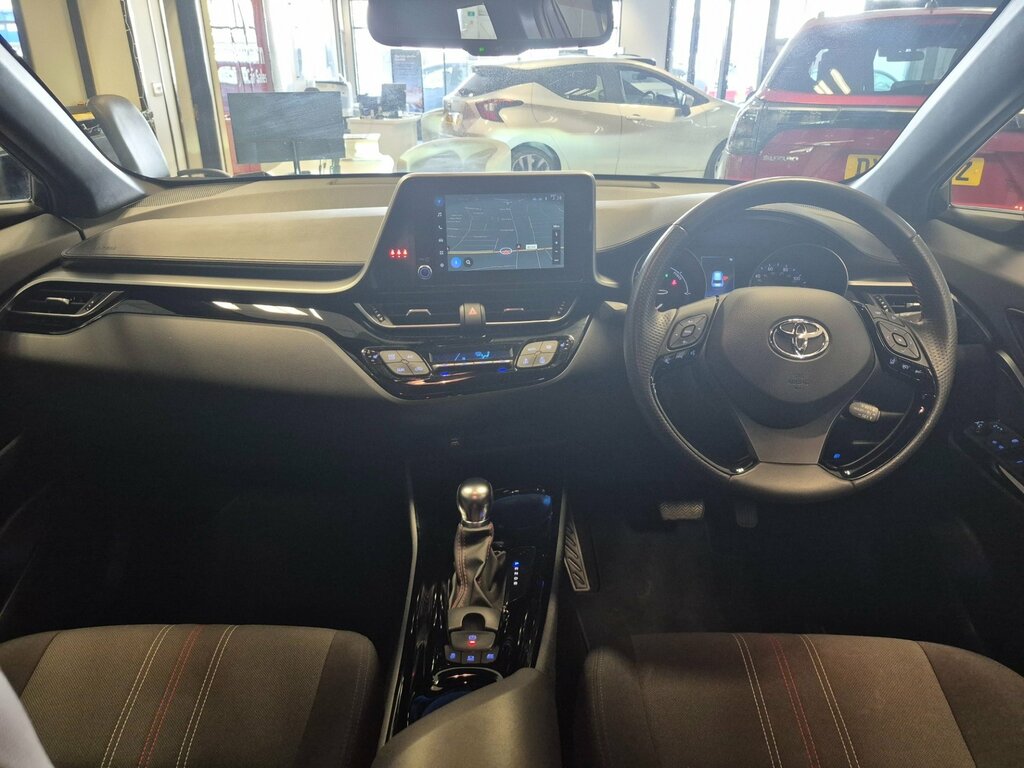 Toyota C-Hr 1.8 Vvt-h Gr Sport Suv Hybrid Cvt Euro YGZ5507 Grey #3
